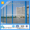 Made In Guangdong AEOMESH High Security Diamond Metal Fence/Airport Fence With Barbed Wire Cheap Price